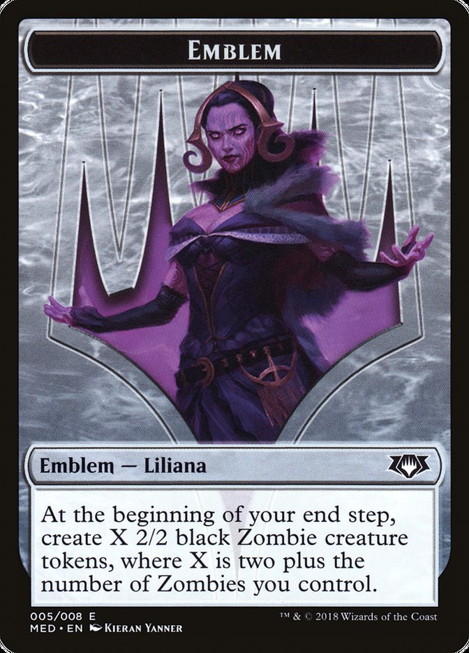 Liliana, the Last Hope Emblem [Mythic Edition Tokens] | Silver Goblin