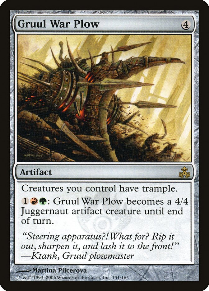 Gruul War Plow [Guildpact] | Silver Goblin
