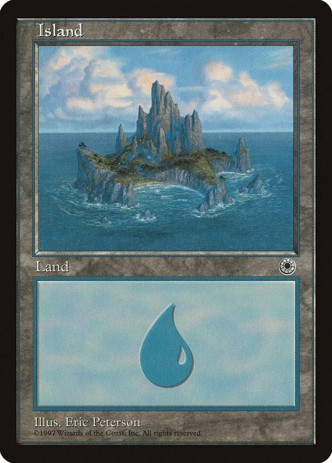 Island (Circular Bay in Center / No Waterfall) [Portal] | Silver Goblin
