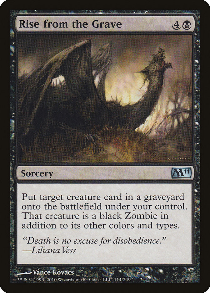 Rise from the Grave [Magic 2011] | Silver Goblin