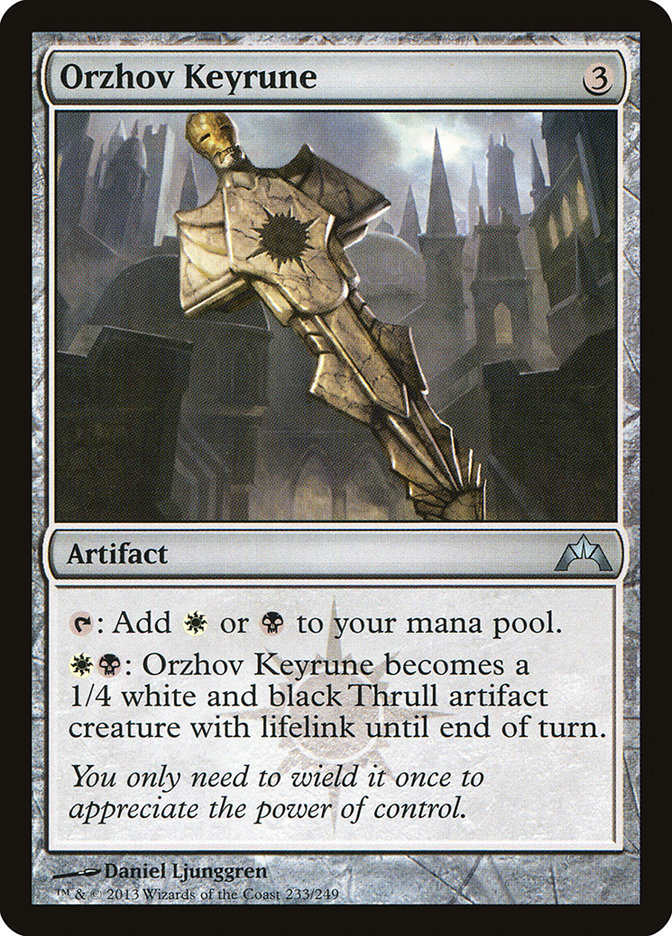 Orzhov Keyrune [Gatecrash] | Silver Goblin