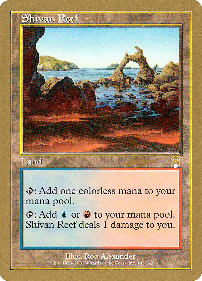 Shivan Reef (Sim Han How) [World Championship Decks 2002] | Silver Goblin