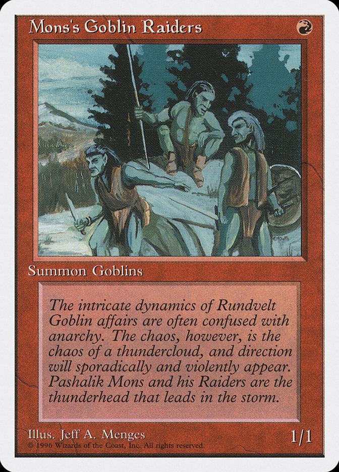 Mons's Goblin Raiders [Introductory Two-Player Set] | Silver Goblin