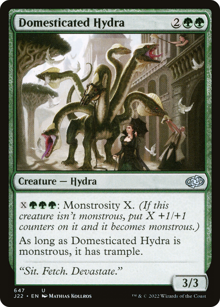 Domesticated Hydra [Jumpstart 2022] | Silver Goblin