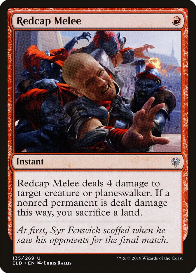 Redcap Melee [Throne of Eldraine] | Silver Goblin