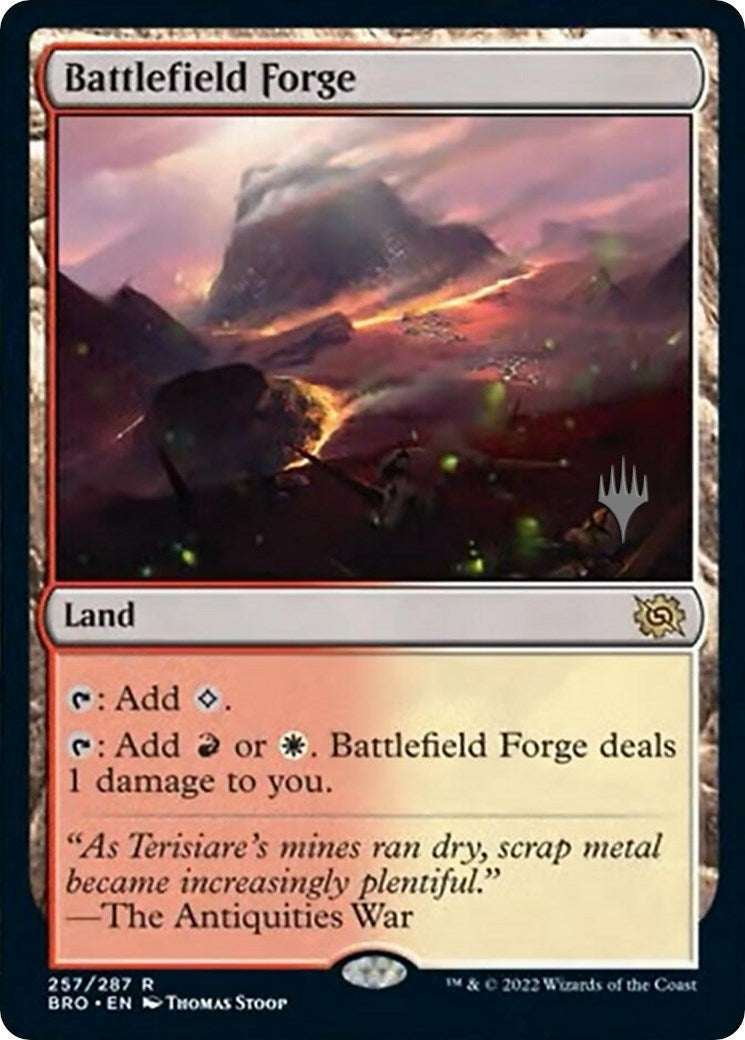 Battlefield Forge (Promo Pack) [The Brothers' War Promos] | Silver Goblin