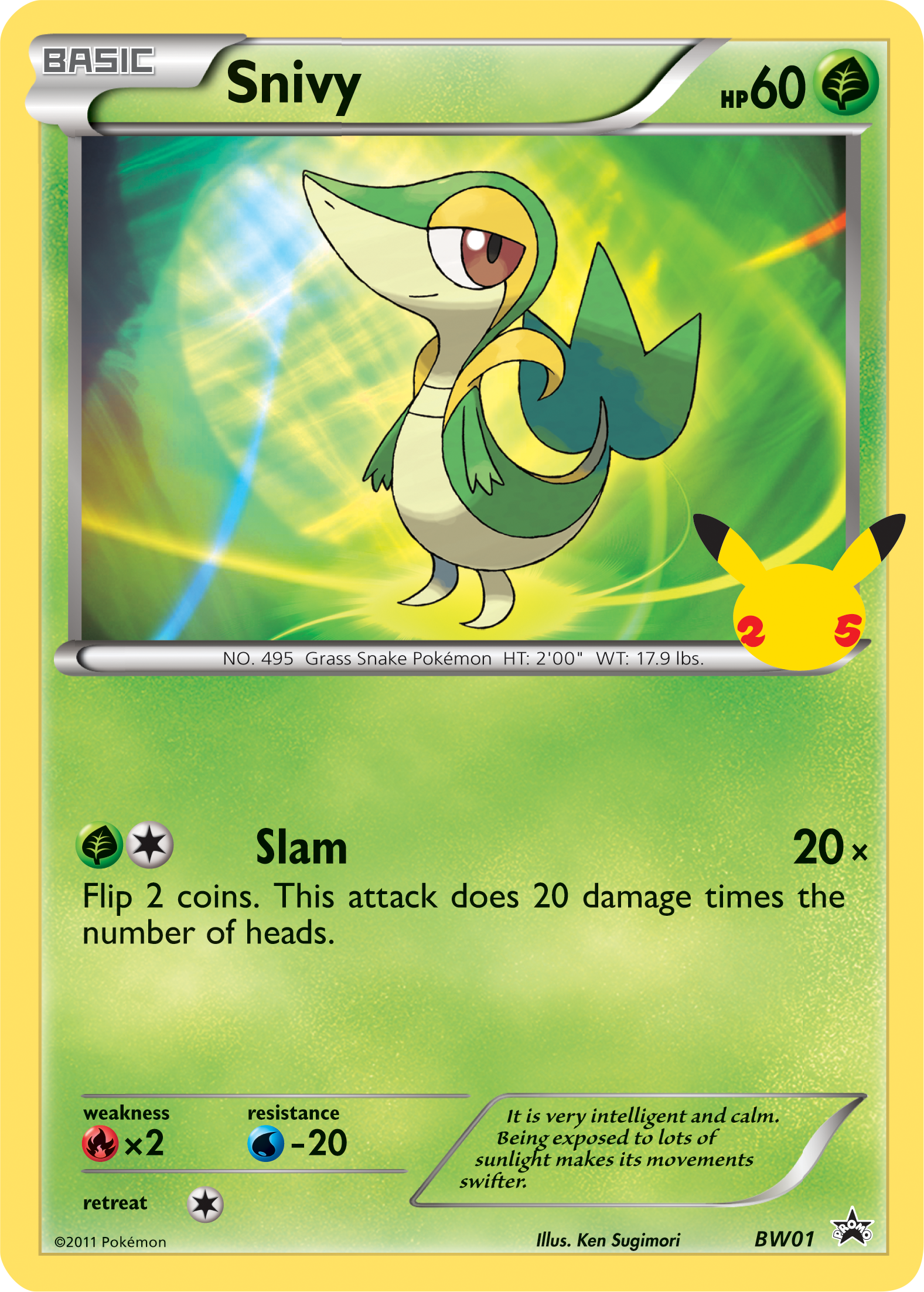 Snivy (BW01) [First Partner Pack] | Silver Goblin