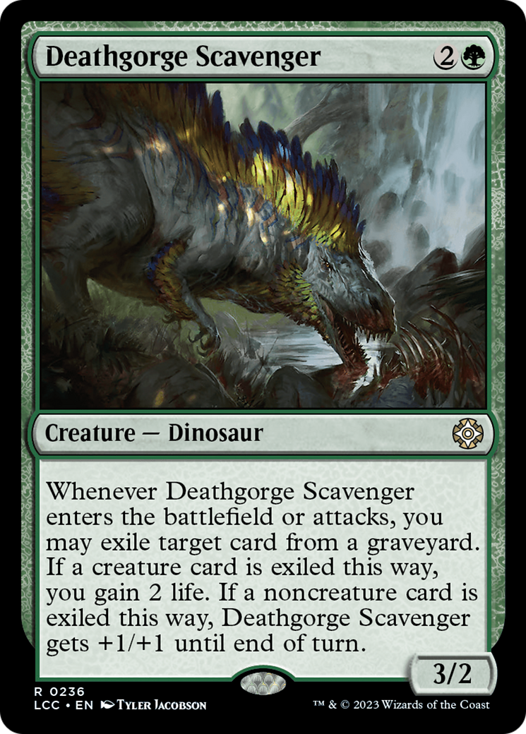 Deathgorge Scavenger [The Lost Caverns of Ixalan Commander] | Silver Goblin