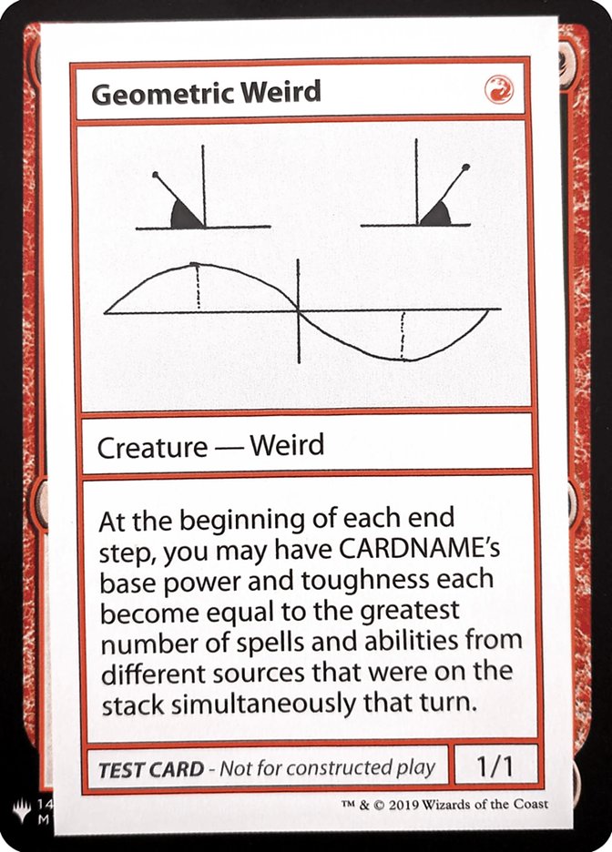 Geometric Weird [Mystery Booster Playtest Cards] | Silver Goblin