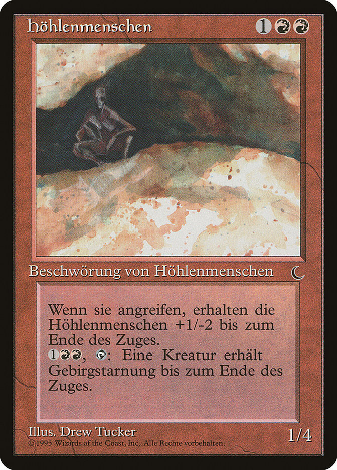 Cave People (German) - "Hohlenmenschen" [Renaissance] | Silver Goblin
