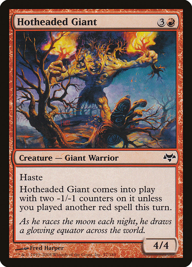 Hotheaded Giant [Eventide] | Silver Goblin