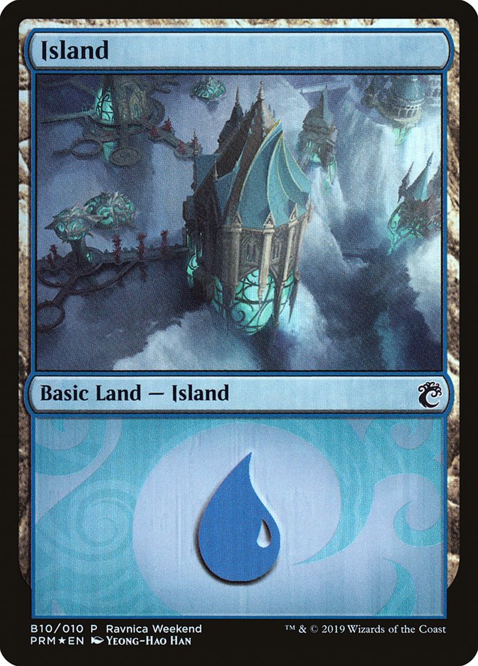 Island (B10) [Ravnica Allegiance Guild Kit] | Silver Goblin