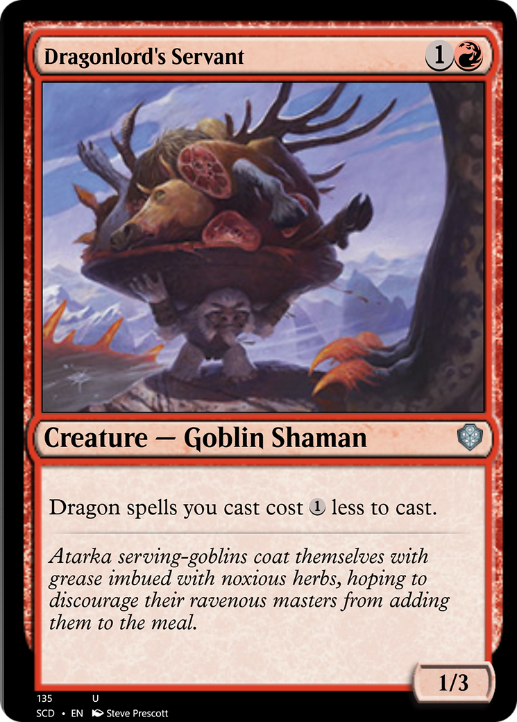 Dragonlord's Servant [Starter Commander Decks] | Silver Goblin