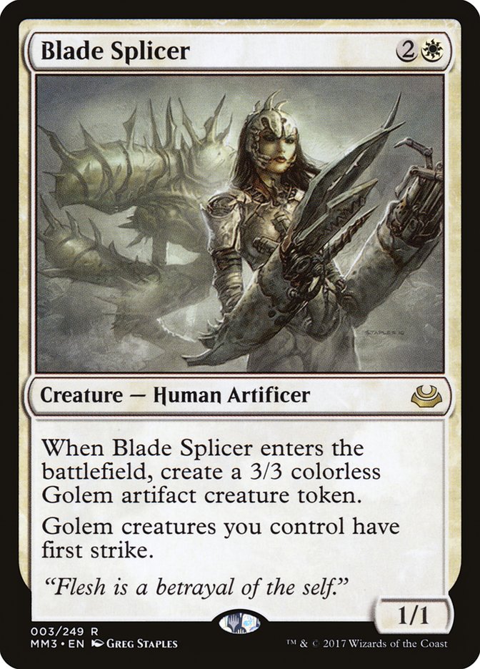 Blade Splicer [Modern Masters 2017] | Silver Goblin