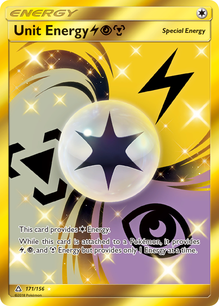 Unit Energy (171/156) (Lightning, Psychic, Metal) [Sun & Moon: Ultra Prism] | Silver Goblin