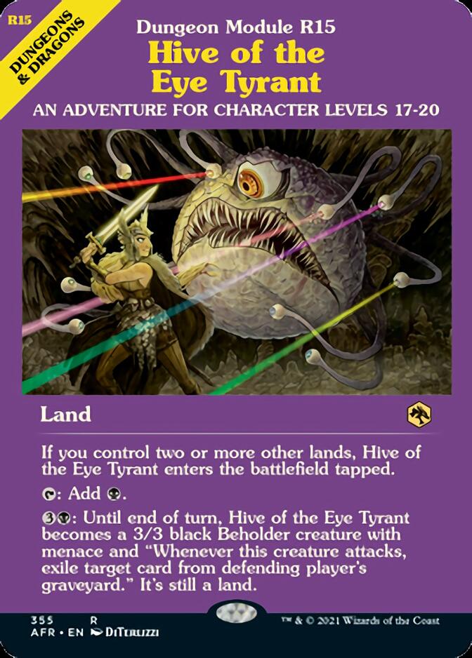 Hive of the Eye Tyrant (Dungeon Module) [Dungeons & Dragons: Adventures in the Forgotten Realms] | Silver Goblin