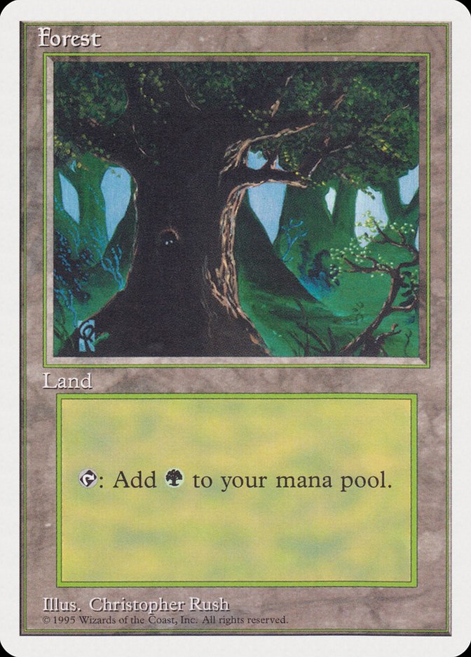 Forest (Creature in Tree Hole) [Rivals Quick Start Set] | Silver Goblin