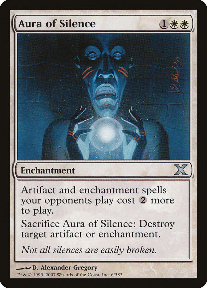 Aura of Silence [Tenth Edition] | Silver Goblin