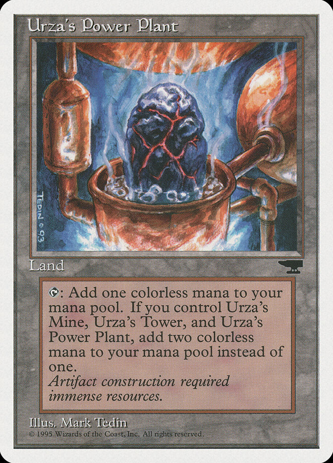 Urza's Power Plant (Boiling Rock) [Chronicles] | Silver Goblin
