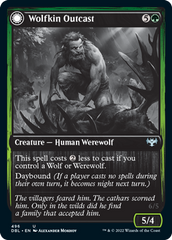 Wolfkin Outcast // Wedding Crasher [Innistrad: Double Feature] | Silver Goblin