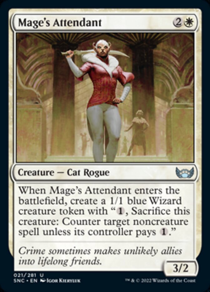 Mage's Attendant [Streets of New Capenna] | Silver Goblin
