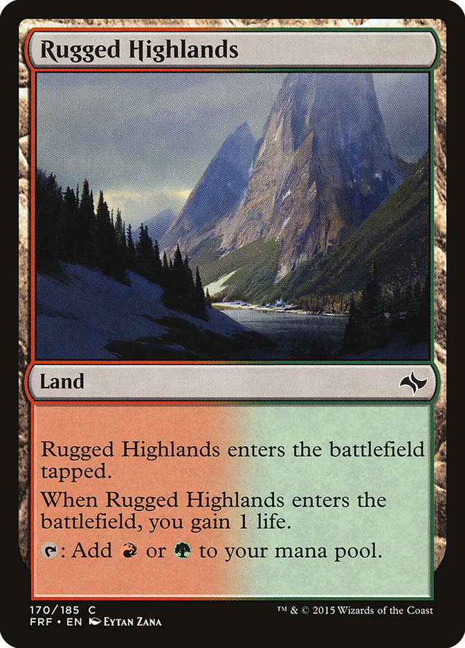 Rugged Highlands [Fate Reforged] | Silver Goblin