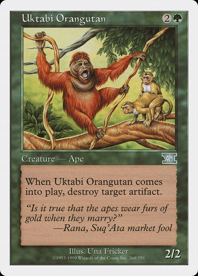 Uktabi Orangutan [Classic Sixth Edition] | Silver Goblin