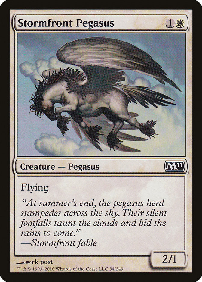 Stormfront Pegasus [Magic 2011] | Silver Goblin
