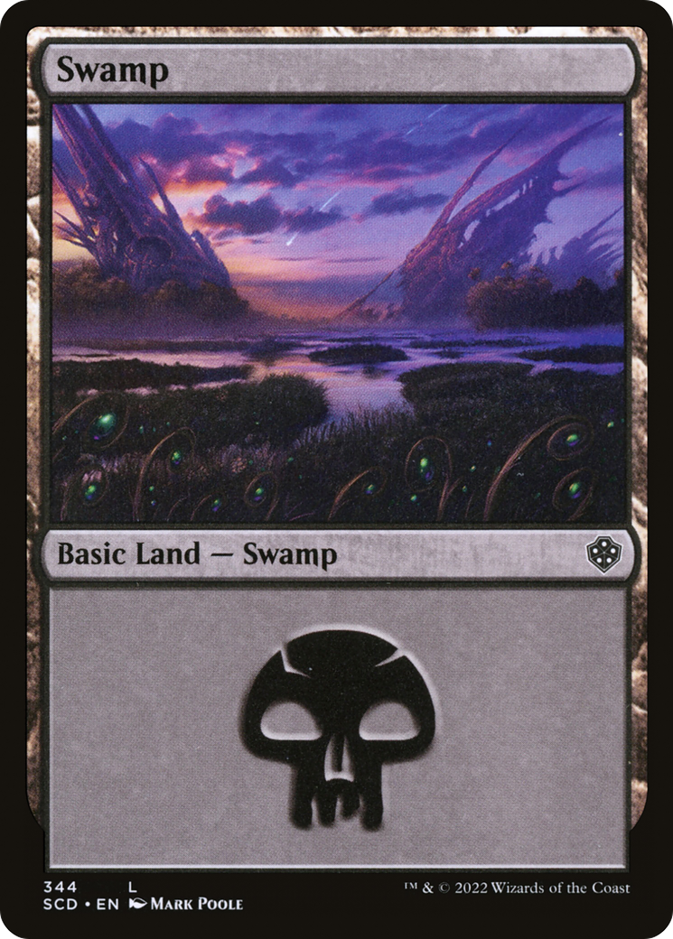 Swamp (344) [Starter Commander Decks] | Silver Goblin