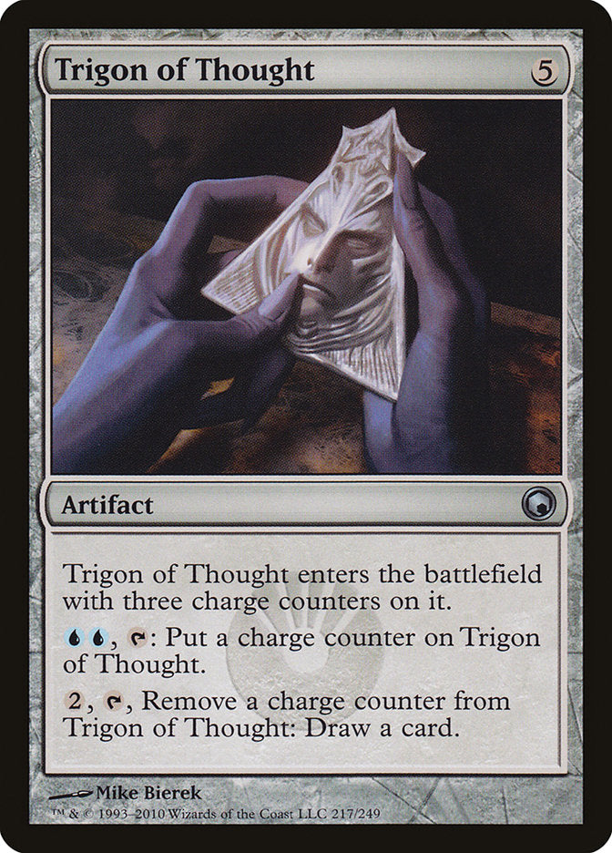 Trigon of Thought [Scars of Mirrodin] | Silver Goblin