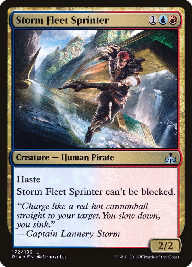 Storm Fleet Sprinter [Rivals of Ixalan] | Silver Goblin