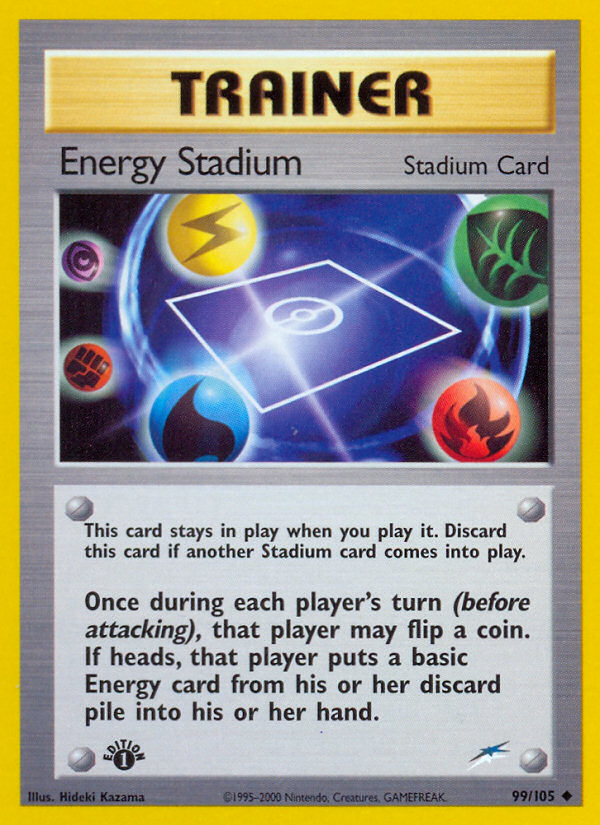Energy Stadium (99/105) [Neo Destiny 1st Edition] | Silver Goblin
