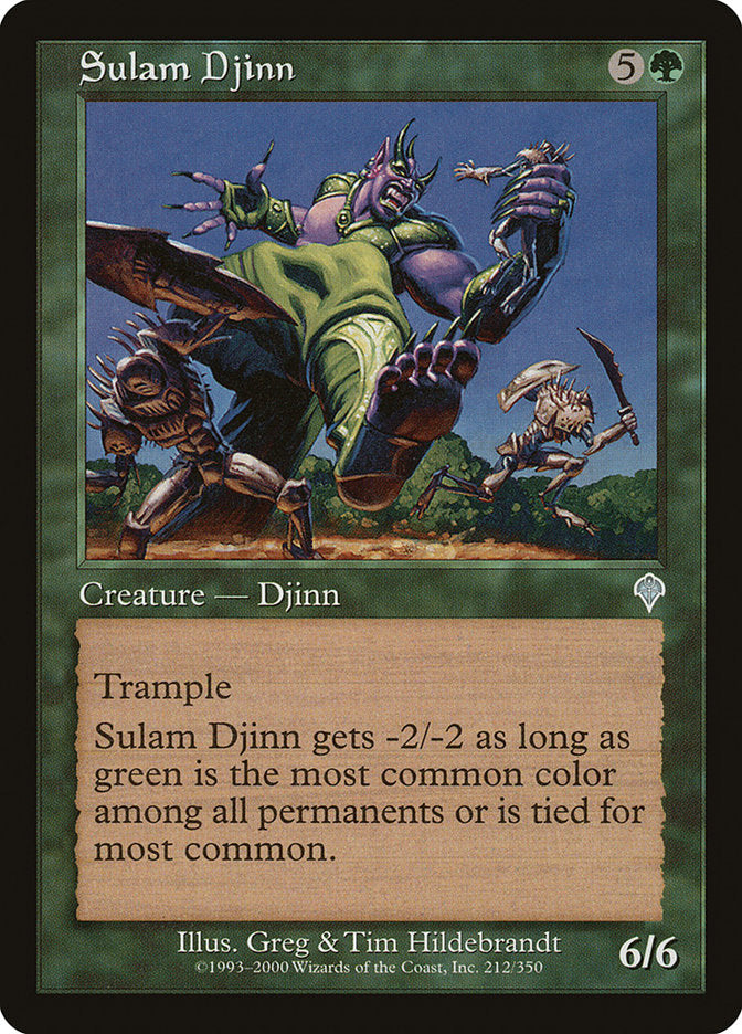 Sulam Djinn [Invasion] | Silver Goblin