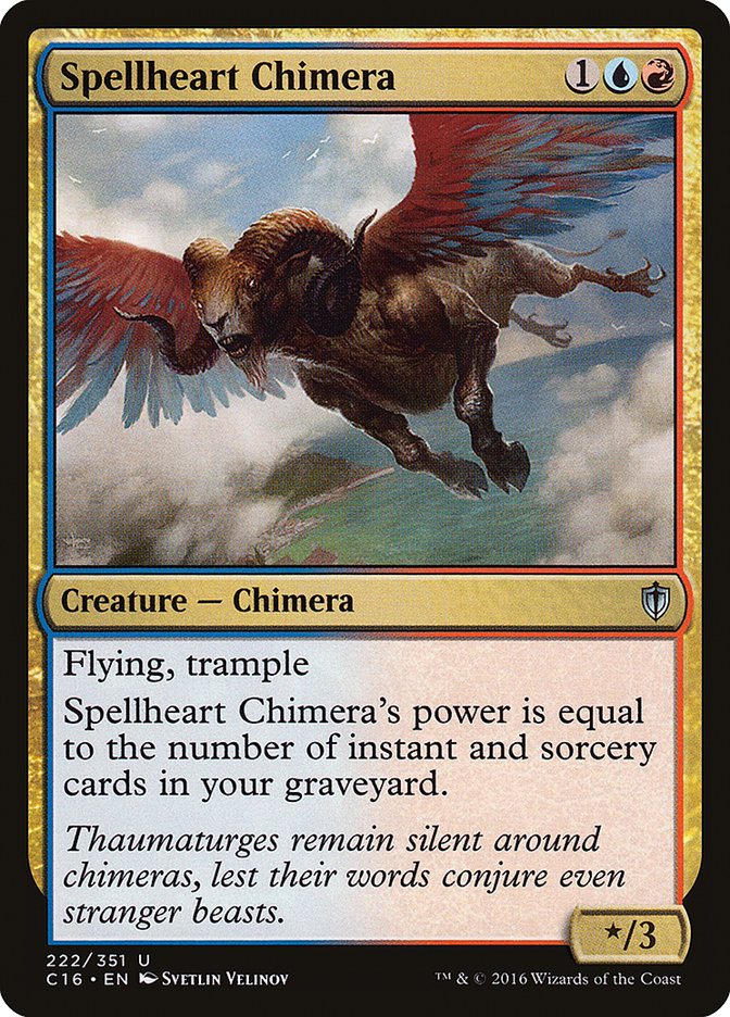 Spellheart Chimera [Commander 2016] | Silver Goblin