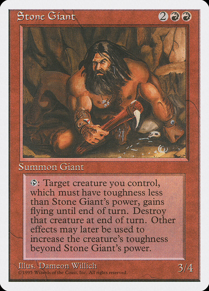 Stone Giant [Fourth Edition] | Silver Goblin