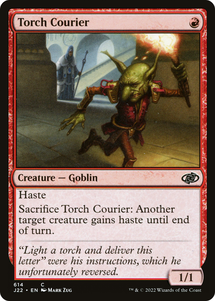Torch Courier [Jumpstart 2022] | Silver Goblin