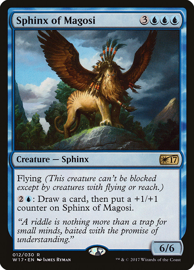Sphinx of Magosi [Welcome Deck 2017] | Silver Goblin