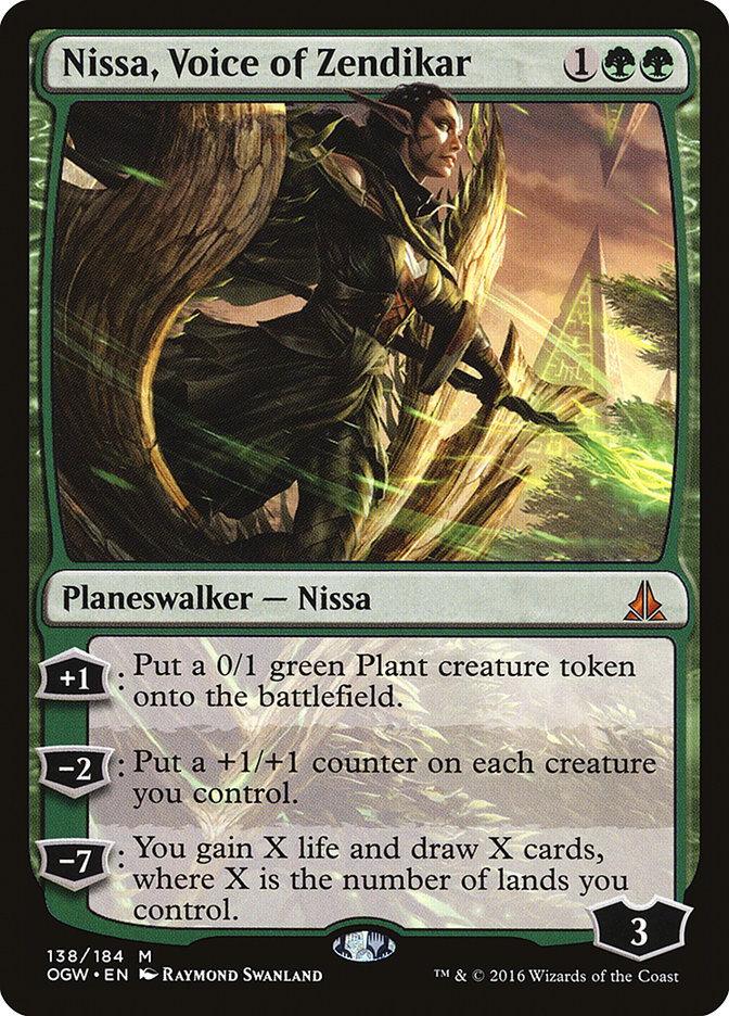Nissa, Voice of Zendikar [Oath of the Gatewatch] | Silver Goblin