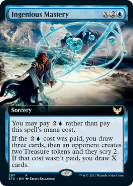 Ingenious Mastery (Extended Art) [Strixhaven: School of Mages] | Silver Goblin