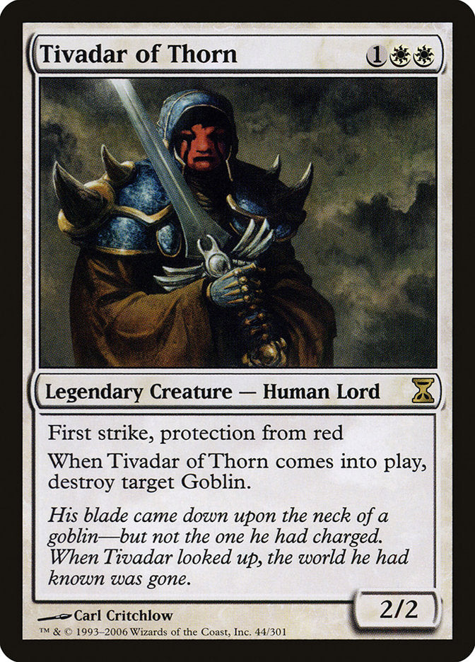 Tivadar of Thorn [Time Spiral] | Silver Goblin