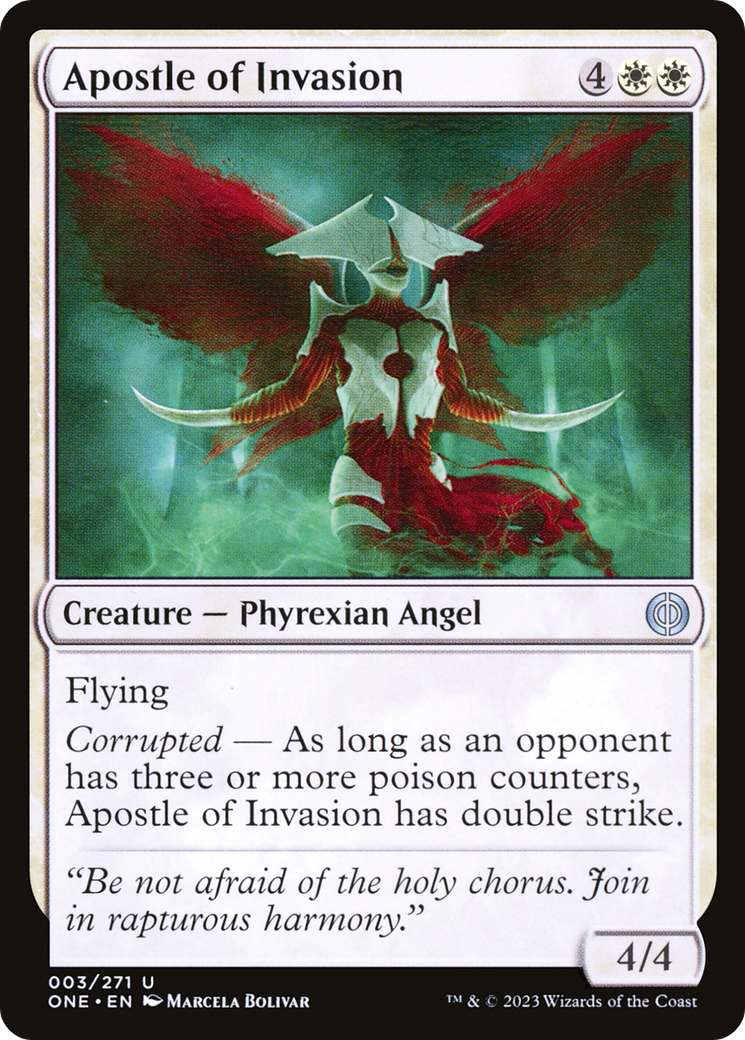 Apostle of Invasion [Phyrexia: All Will Be One] | Silver Goblin