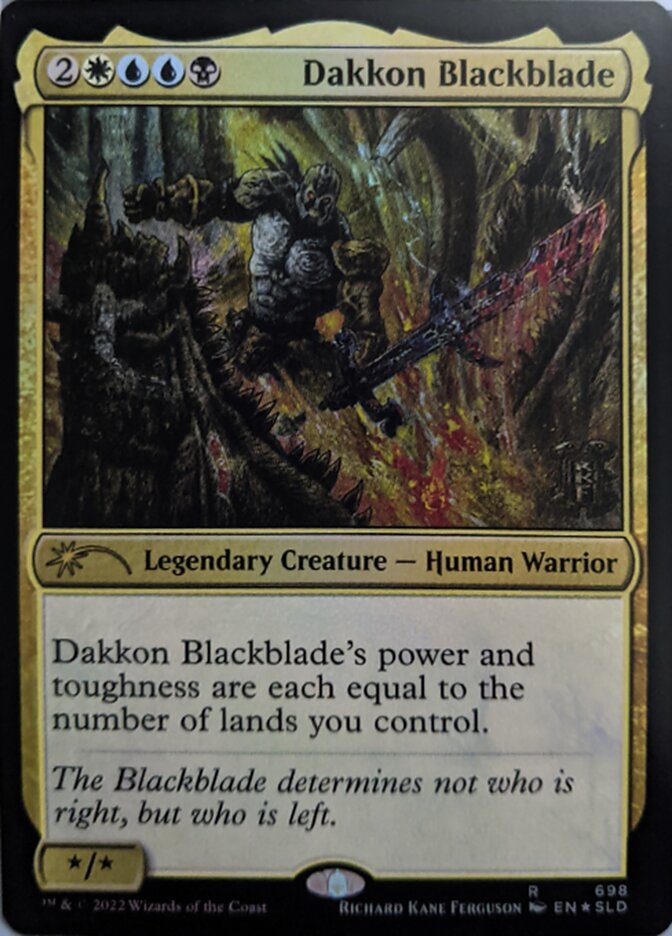 Dakkon Blackblade [Secret Lair Drop Promos] | Silver Goblin