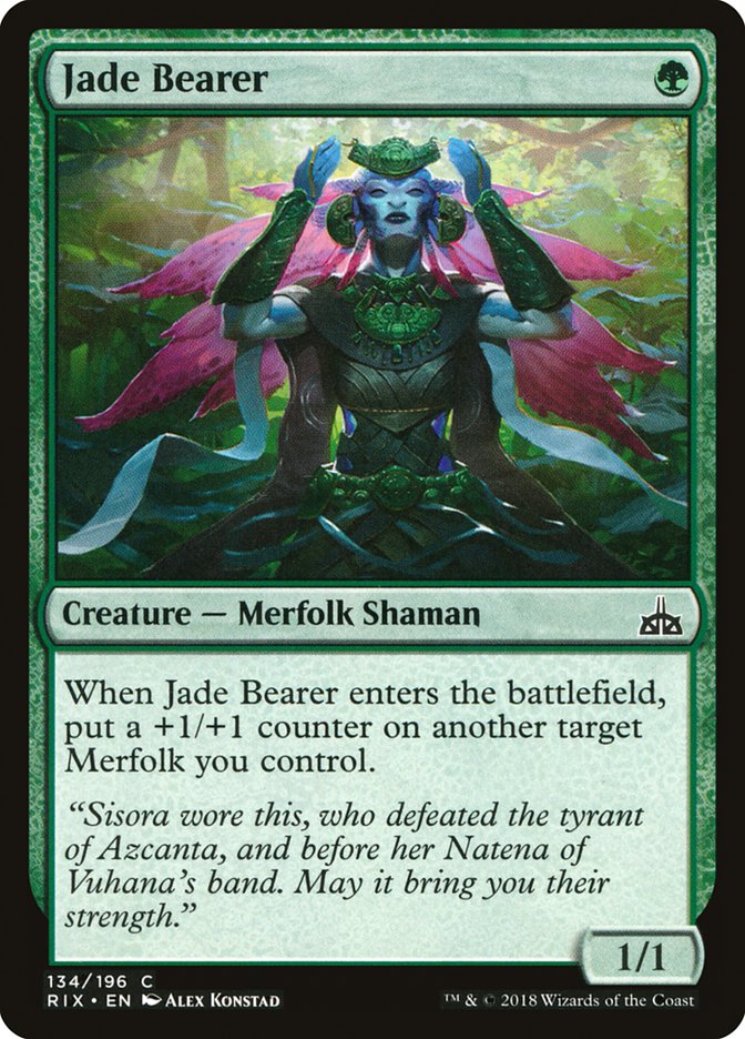 Jade Bearer [Rivals of Ixalan] | Silver Goblin