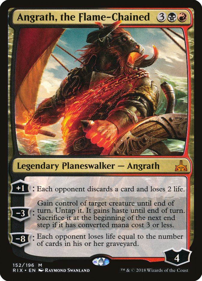 Angrath, the Flame-Chained [Rivals of Ixalan] | Silver Goblin