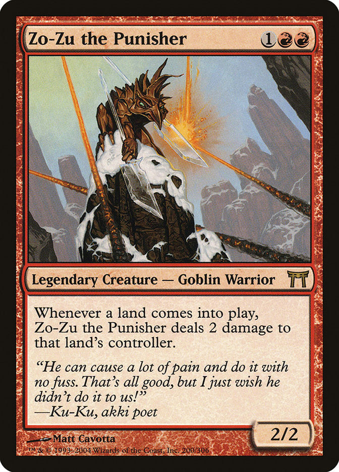 Zo-Zu the Punisher [Champions of Kamigawa] | Silver Goblin