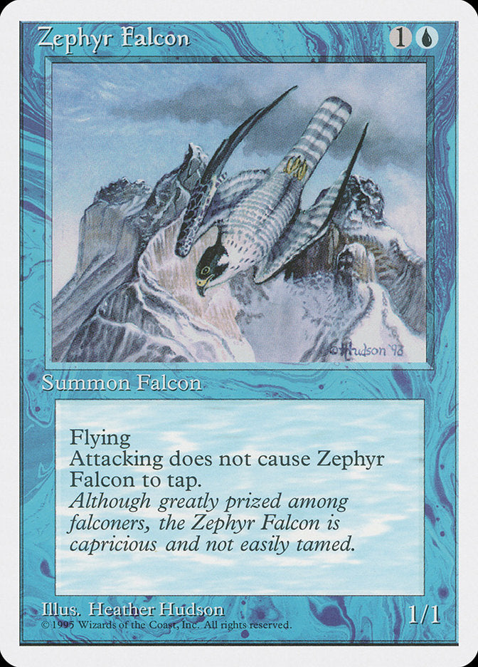 Zephyr Falcon [Fourth Edition] | Silver Goblin
