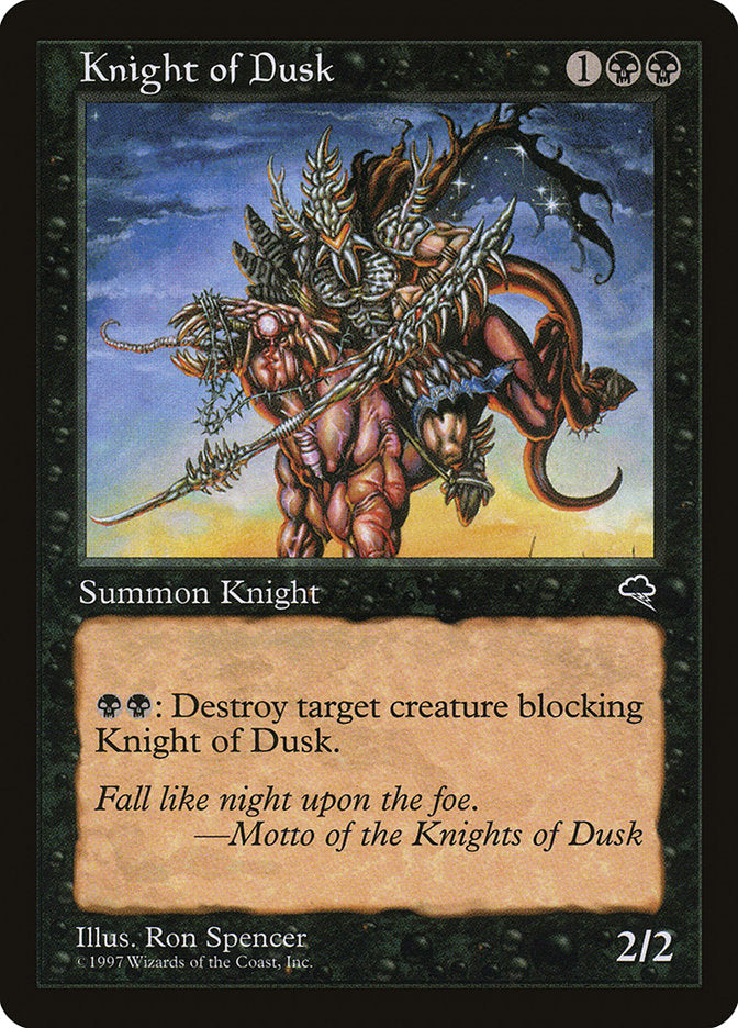Knight of Dusk [Tempest] | Silver Goblin