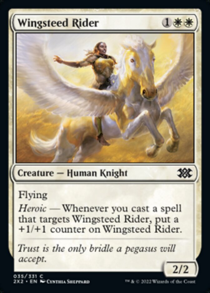 Wingsteed Rider [Double Masters 2022] | Silver Goblin