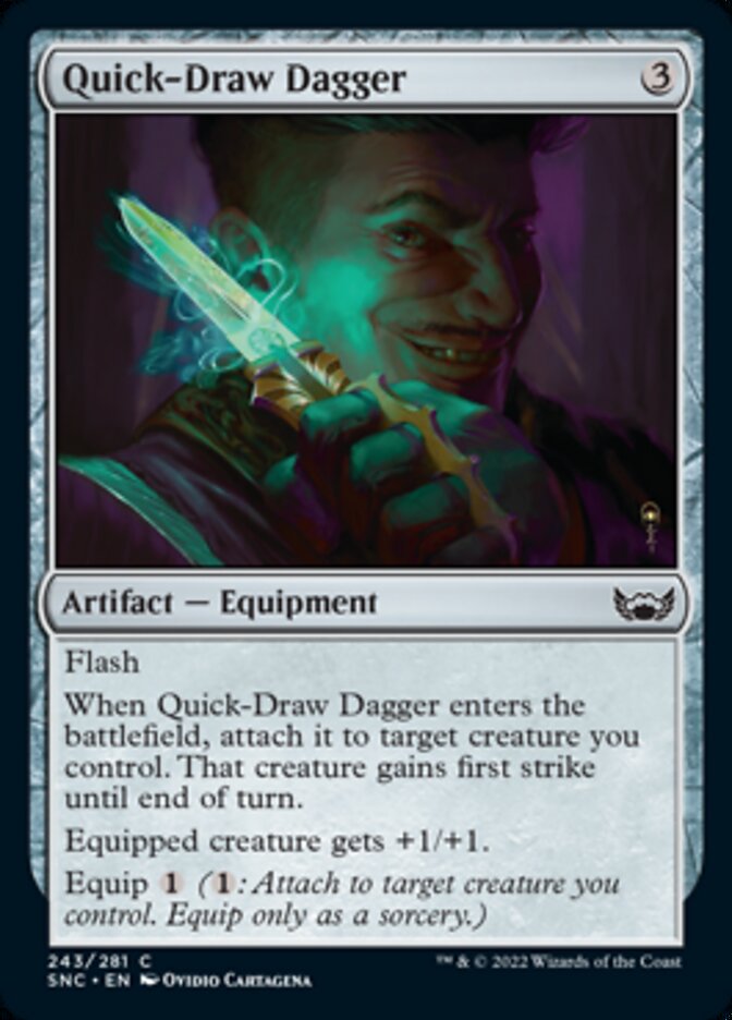 Quick-Draw Dagger [Streets of New Capenna] | Silver Goblin