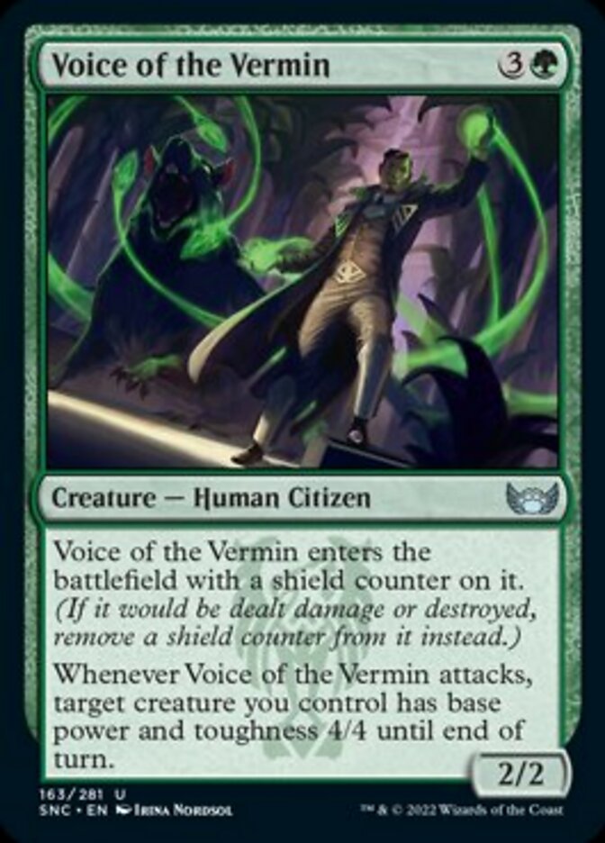 Voice of the Vermin [Streets of New Capenna] | Silver Goblin